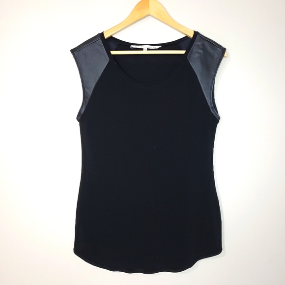 RACHEL Rachel Roy Tops - 3/$25 Rachel Roy Large Sleeveless Black Top